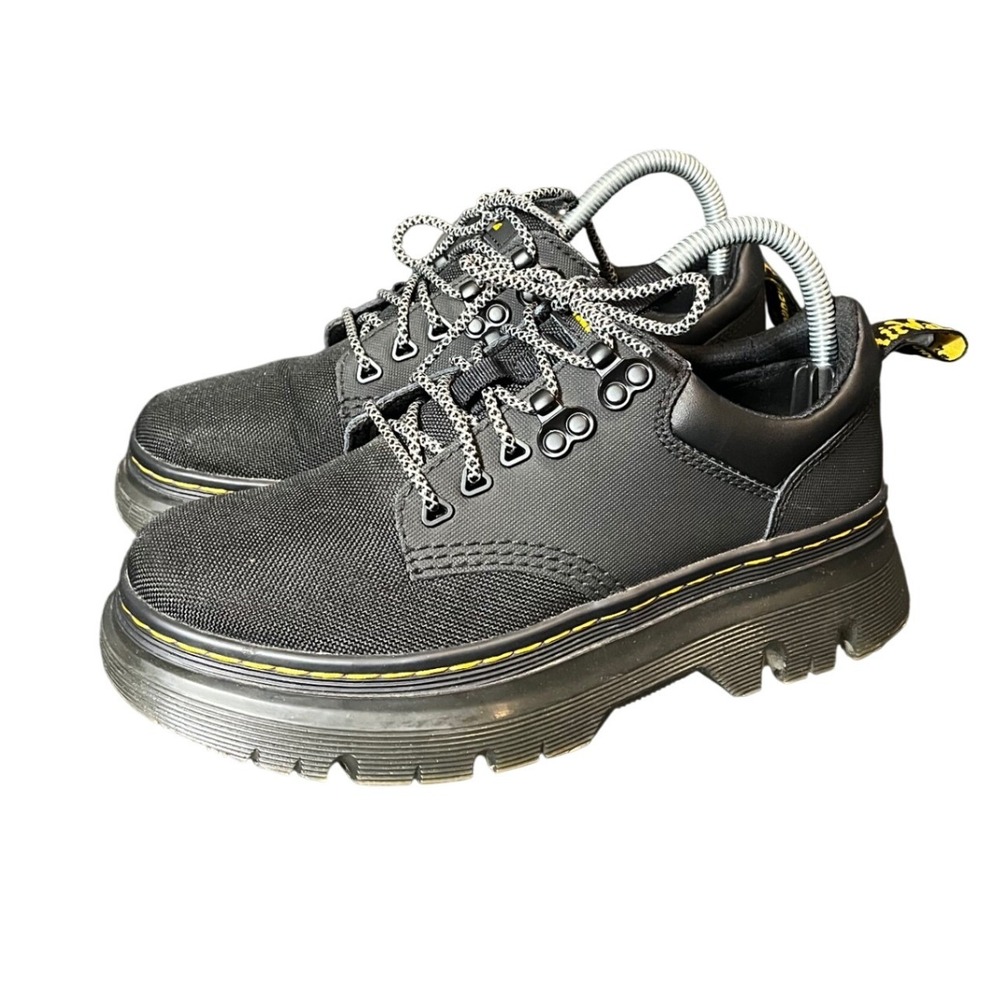 Dr. Martens Tarik Lo Womens Size 7 Black Utility Platform Hiker Shoes‎